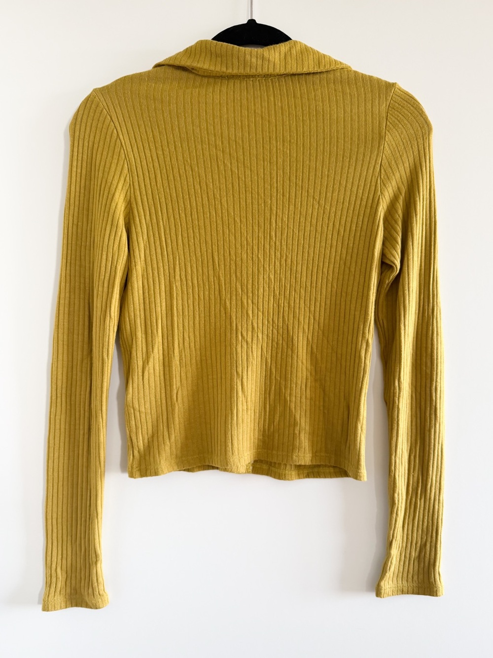 Reformation Ribbed Button-Down Collared Top - Picture 10 of 13